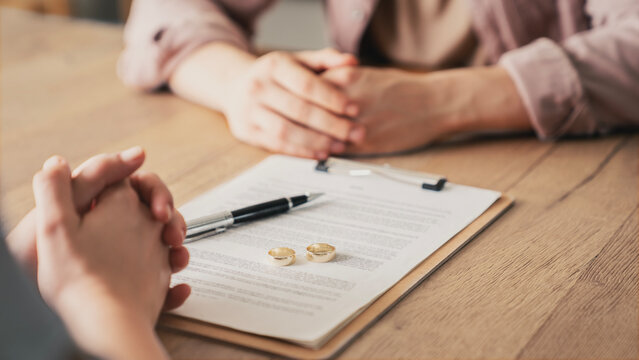 End of marriage and divorce agreement