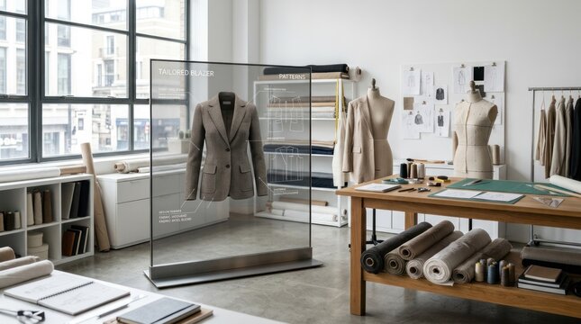 The future of fashion design, AI workstation