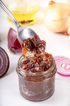 Sweet and tasty red onion marmalade