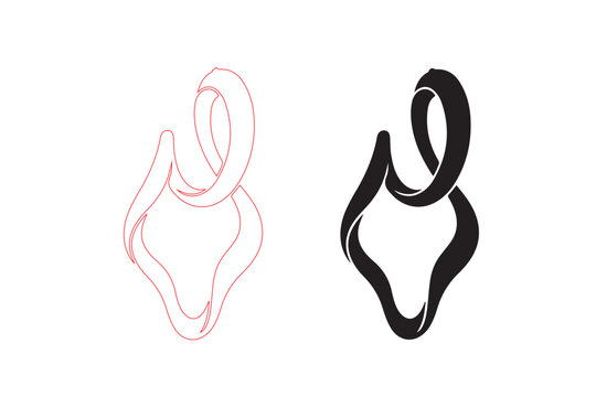 laser cut, laser cut earrings, earring silhouette, earring SVG, earrings SVG, earring template, earring design, earring file, laser cut SVG, Cricut earrings, Glowforge SVG, xTool file, LightBurn file,