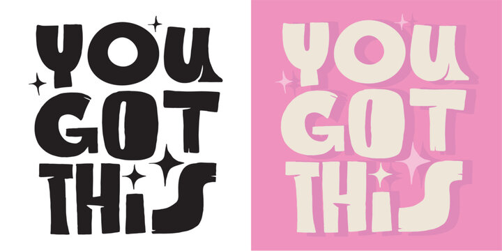 Trendy print -  hand drawn doodle lettering quote. Lettering for t-shirt design, mug print, bag print, clothes fashion. 100% hand drawn vector image.