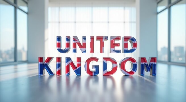 United kingdom sign in a room