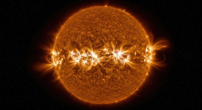 Solar activity intense coronal mass ejection in high resolution