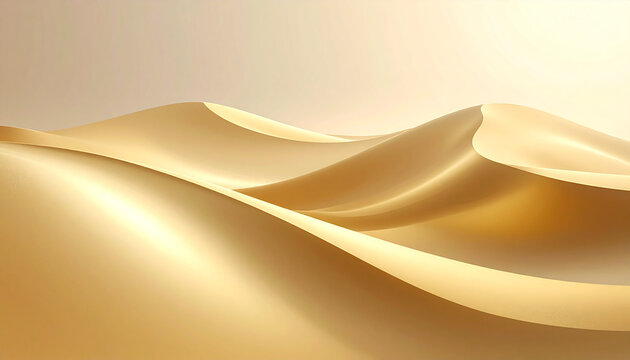 Smooth Golden Sand Dunes