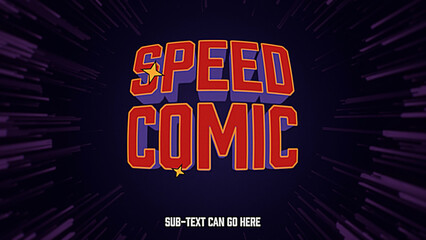 Speed Comic Perspective Titles