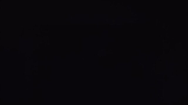 Red access denied text message flashing on black background