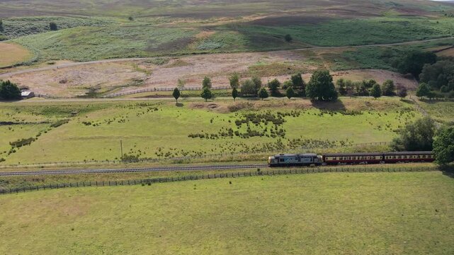 Diesel Loco 37688 NYMR. Built in 1963 at the Vulcan Foundry in Newton-le-Willows as D6905. &lsquo;Great Rocks&rsquo; was initially sent to Llandore in Wales, later moving to Cardiff Canton, then Polmadie 