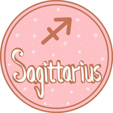 Sagittarius Zodiac Sign Illustration