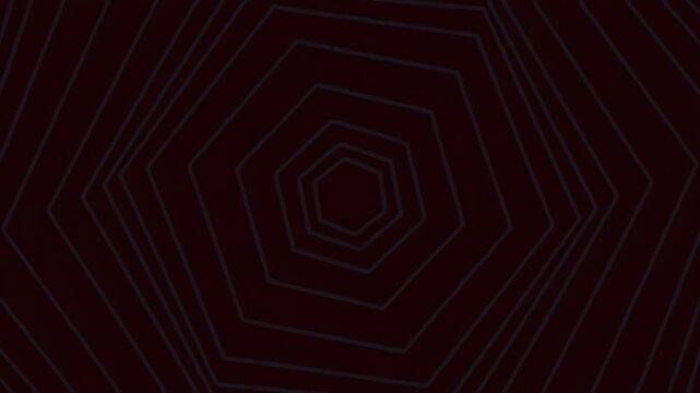 Abstract geometric hexagon pattern with dark gradient background
