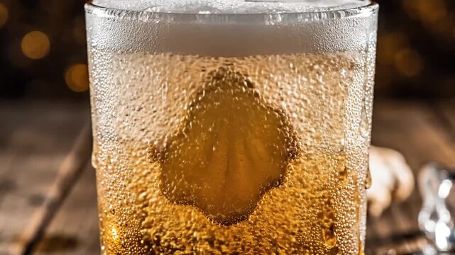 Refreshing Beer with Pickle - A Unique and Zesty Drink.