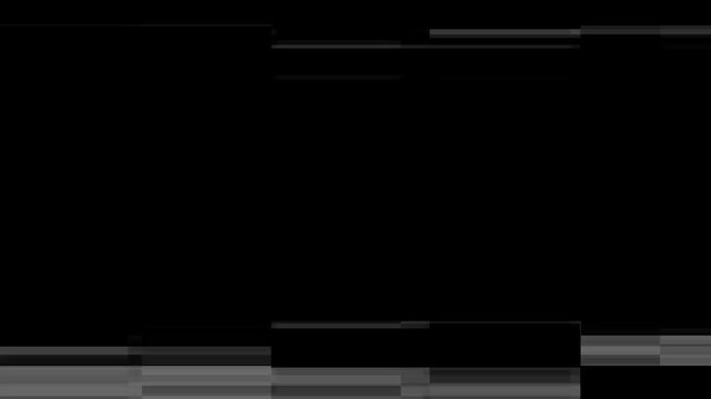 TV Static Noise Glitch Animation on Black Background | Digital Signal Interference Distortion Overlay VFX 4K | Digital Glitch Effect Background | TV Signal Error, Static Noise, Screen Distortion HD