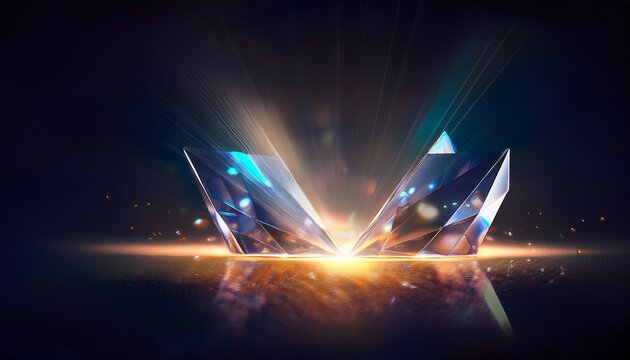 Morion Light Effect Shining Magic Background Transparent Refraction Elements