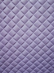 Obraz premium Abstract Light Purple Diamond Quilted Pattern Texture Background