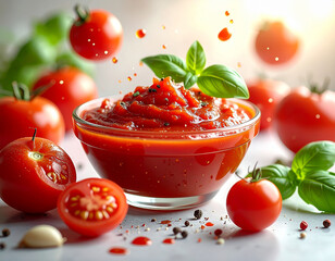 Passata pomidorowa domowy ketchup  © Monika Janiak-Klicha