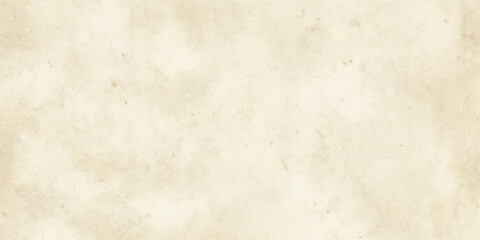Fototapeta premium Aged parchment beige paper abstract texture background. Layered tone with warm natural finish. Great for presentation slides cover art and copy space.