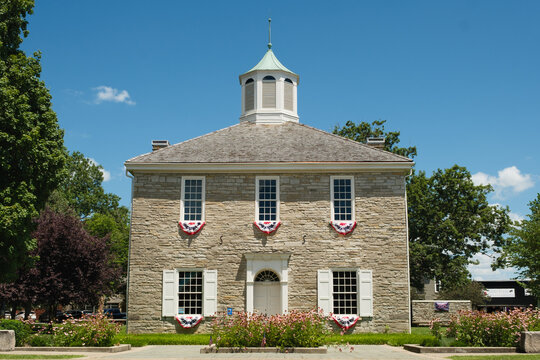 Corydon Capitol State Historic Site building in Indiana