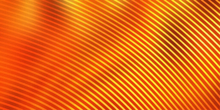 Vibrant orange background with dynamic diagonal stripes and grainy texture