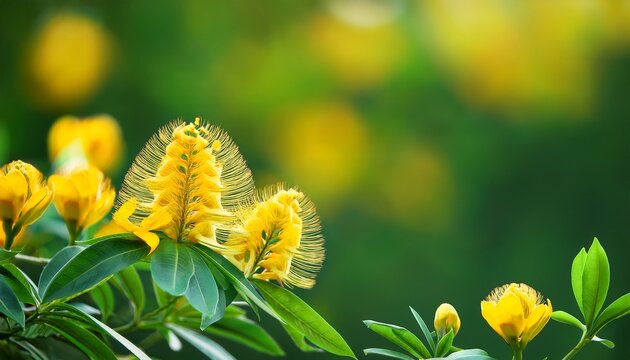 Mexican Hat Ratibida Columnifera Flowers Blooming In Texas Spring Natural Green Background With Copy Space