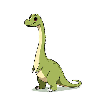 Cute Supersaurus Clipart 06