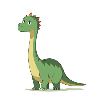 Cute Supersaurus Clipart 05