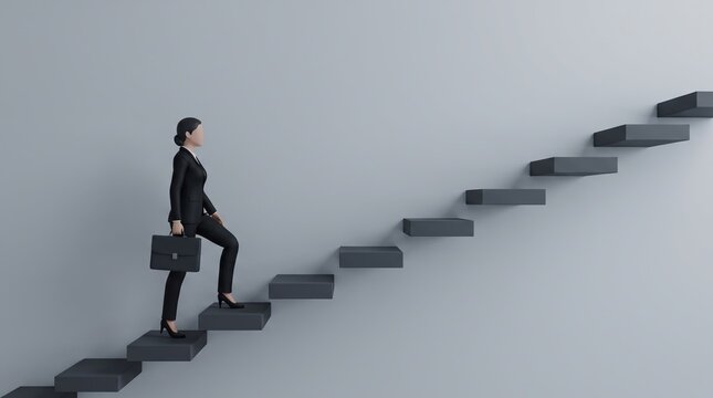 Leadership and career development concept