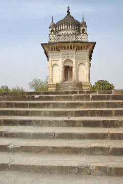 Pratapeshwar Temple in Khajuraho a 19th-century Hindu temple dedicated to Lord Shiva , located within the Western Group complex., India
