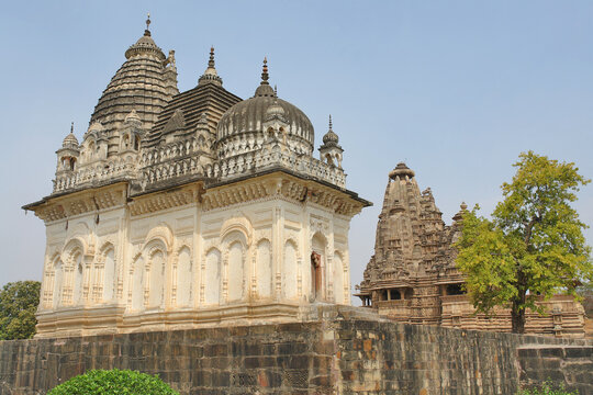 Pratapeshwar Temple in Khajuraho a 19th-century Hindu temple dedicated to Lord Shiva , located within the Western Group complex., India