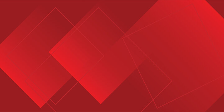 Modern red and orange abstract technology background with digital connection dots, hexagon, speed lights, and lines. Technology particles background. Technology digital hi tech concept background.