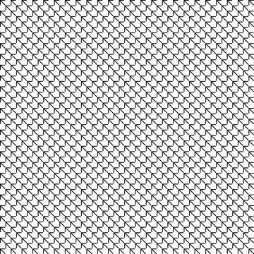 Seamless geometric corner line pattern on transparent background, abstract repeating background for modern design