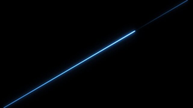 neon glowing zigzag line with upward arrow on black background,  Glowing neon graph lines that are sloping downward.