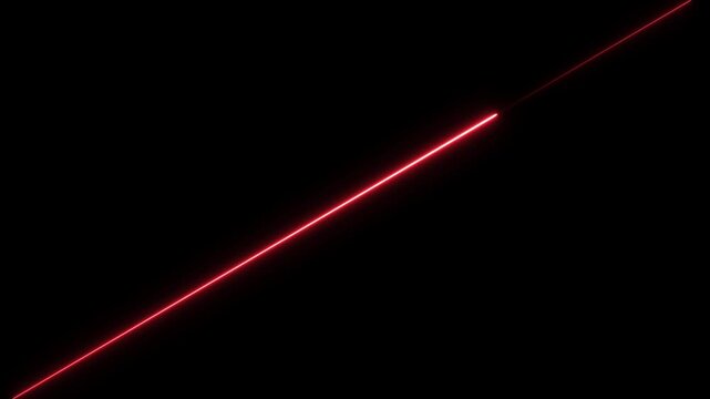 neon glowing zigzag line with upward arrow on black background,  Glowing neon graph lines that are sloping downward.