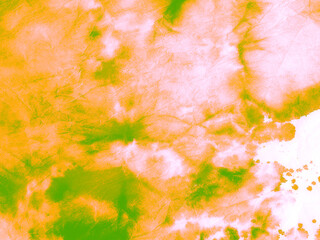 Tie Dye Patterns. Rose Line Color Design. Beige © Olga