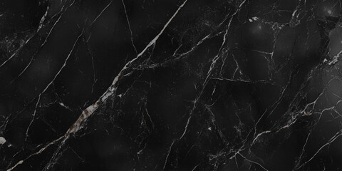 Naklejka na ściany i meble Black marble patterned texture background. marble of Thailand, abstract natural marble black and white for design.