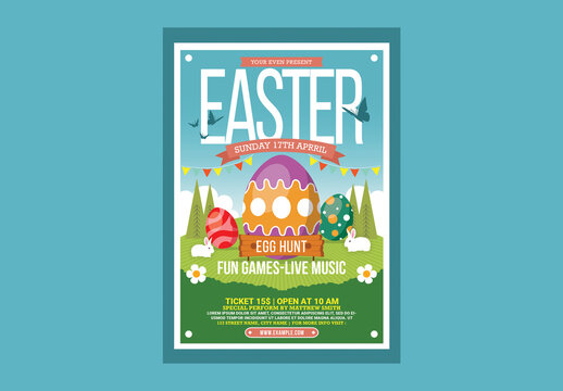 Easter Egg Hunt Flyer