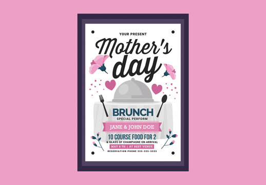 Mother's Day Brunch Flyer