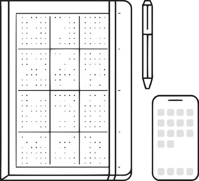 black calendar for 2011 year