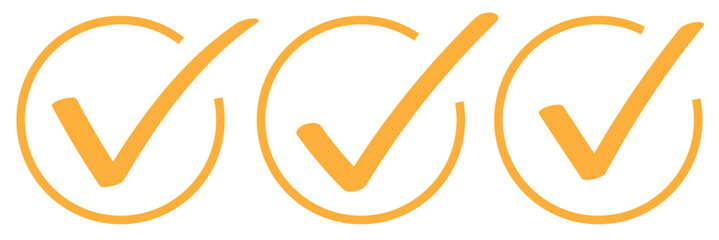 check box icon with correct, accept checkmark icons tick box, check list circle frame - checkbox symbol sign. check mark box square frame. check mark icon in a box. Tick symbol of check mark. © HIKE STUDIO 9