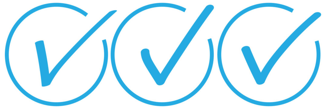 check box icon with correct, accept checkmark icons tick box, check list circle frame - checkbox symbol sign. check mark box square frame. check mark icon in a box. Tick symbol of check mark.