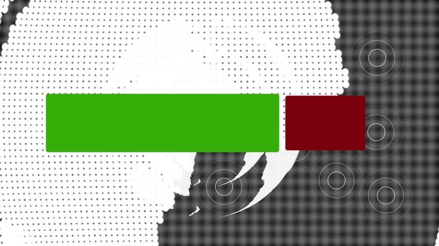 Breaking news green screen mockup with Lower third, green screen reporting breaking news in tv channel studio, news in broadcasting studio with green screen online live background. 4k
