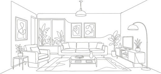 Fototapeta premium drawing of a house