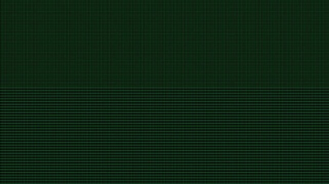 Green&nbsp;bar square pattern, moving upward grid on black background, motion animation.4k video