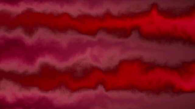 A seamless looping background featuring wavy layers of deep red and maroon with a blurred, abstract texture.