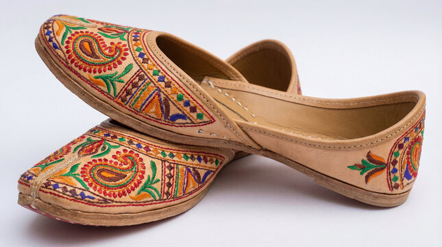 embroidered Jutti