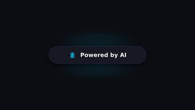 Motion Powered by AI Dynamic Digital Interface Technology Video.