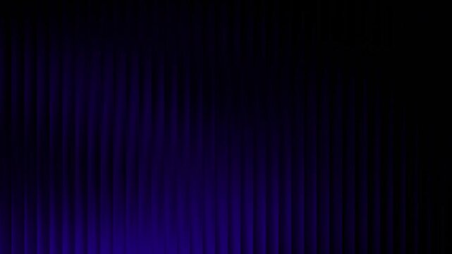 Abstract dark purple vertical lines wall texture background with smooth lighting motion loop
