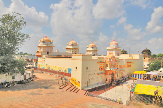 Ram Raja Temple a Hindu temple in Orchha, Madhya Pradesh, India