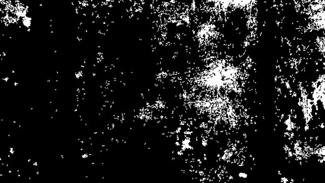 Monochrome abstract overlay texture featuring distressed high contrast splatter patterns