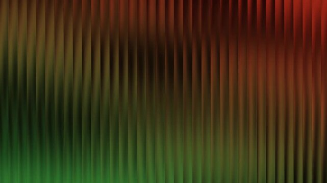 Seamless loop of dark teal green 3d slat wall texture with ambient gradient animation
