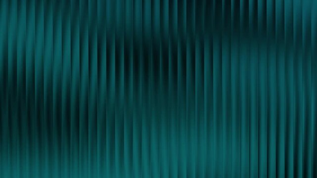 Abstract dark teal vertical lines wall texture background with subtle lighting motion loop