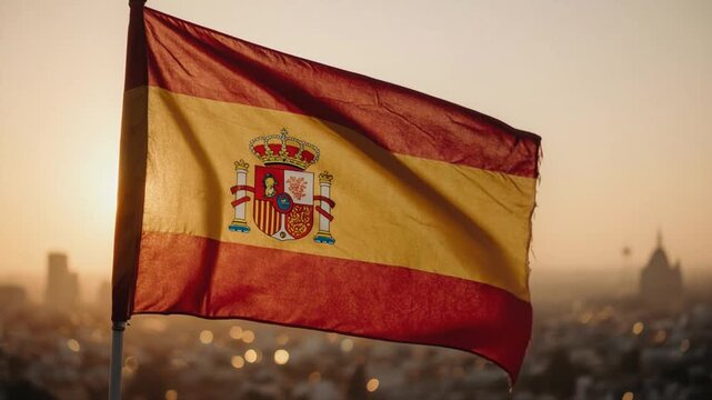 Spain Flag Spanish Football Champions Europe Winner 2026